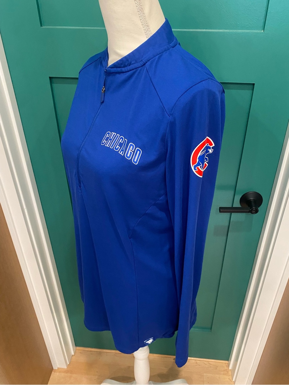 Fanatics brand Chicago Cubs Long Sleeve Women’s Quarter Zip